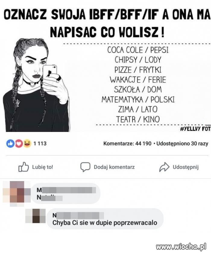 Prawidłowa reakcja