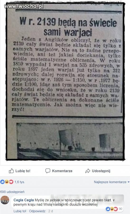 Chyba już minęliśmy półmetek 