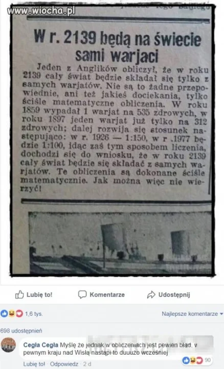 Chyba już minęliśmy półmetek 