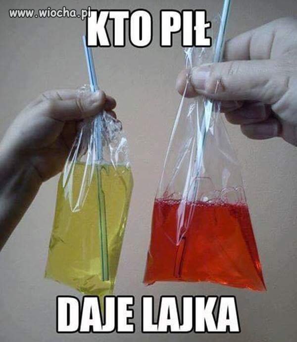 Piłem ją za dzieciaka na żużlu 