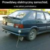 Prawdziwy elektryczny samochód