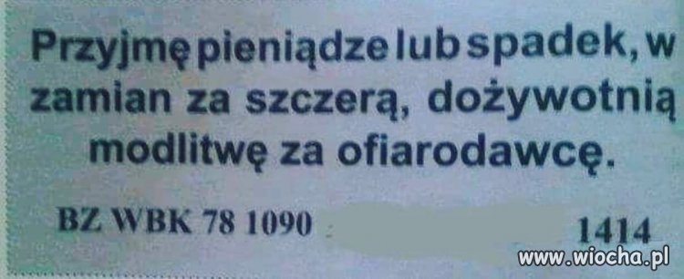 Spadek...