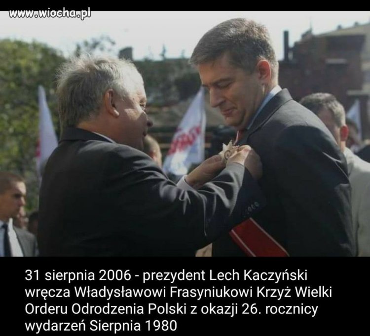Dziś o 6 rano Frasyniuk wyprowadzany z domu 