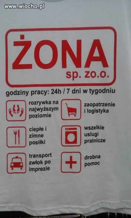 Żona...