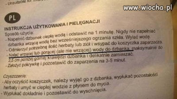 Jasna i prosta instrukcja