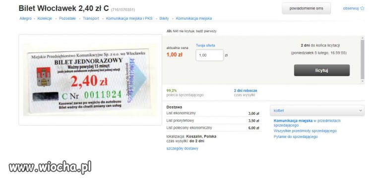 Kup bilet na Allegro.