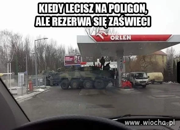 Kiedy zabraknie paliwa