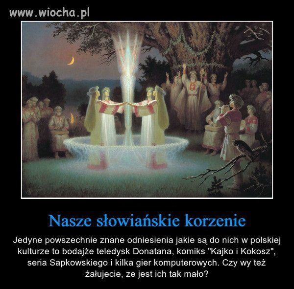 Jeśli ktoś koniecznie musi wierzyć w bajki ...