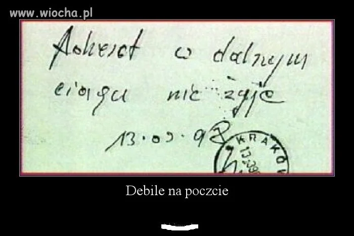 Listonosz