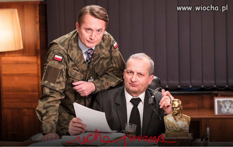 "Płaszczak poszedł w kamasze"