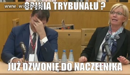 Z cyklu Trubunal Konstytucyjny