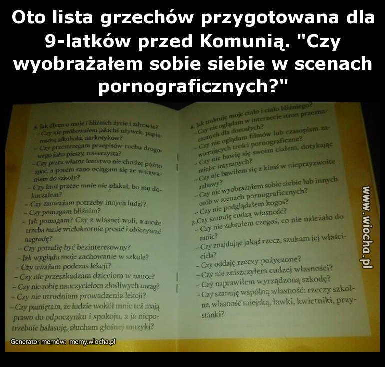 Bardzo ciekawe konkretne zapytanie