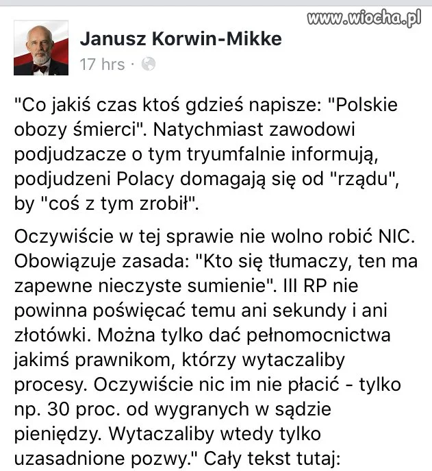 To prawda, cała ta szopka medialna