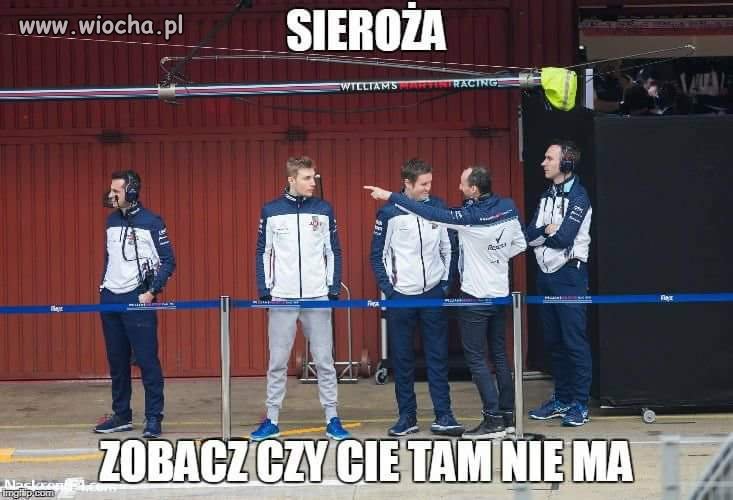 Tymczasem na testach F1 