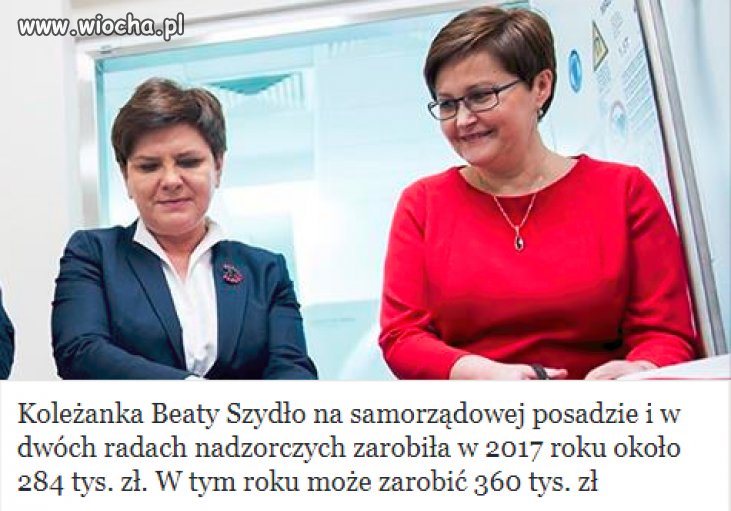 Obiecała że Polacy będą zarabiać więcej...