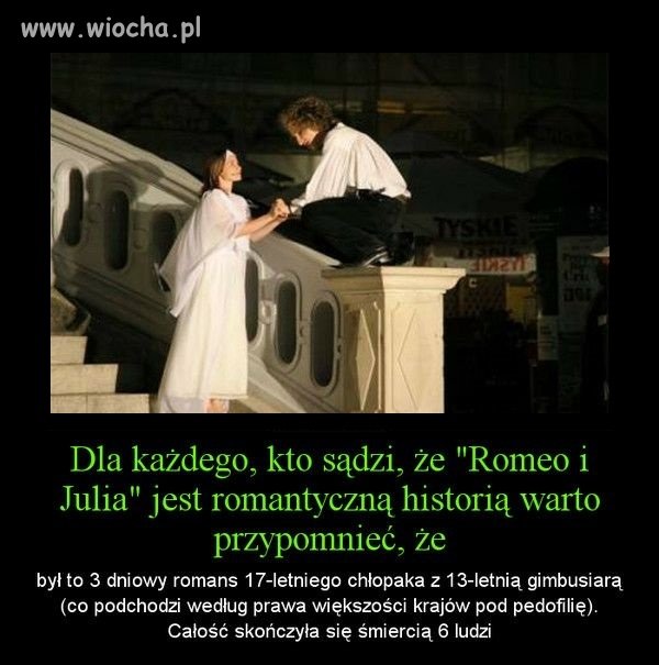 Romeo i Julia historia prawdziwa 