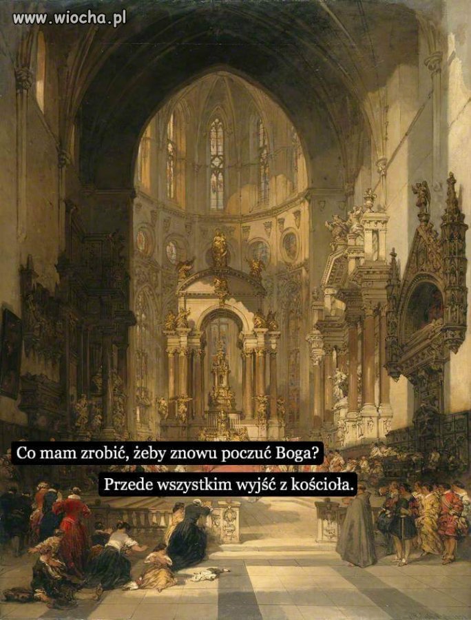 Zdecydowanie w Polskim kościele nie znajdziesz go