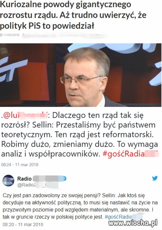 W ramach oszczędności ze 126 ministrów