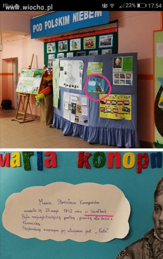 W pewnej szkole podstawowej