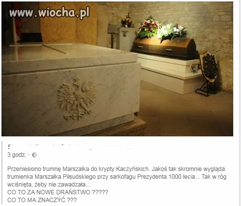 Wszyscy chodzili odwiedzić grób marszałka i nikt