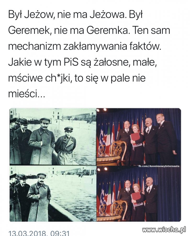 Usunęli Geremka z filmu o NATO 