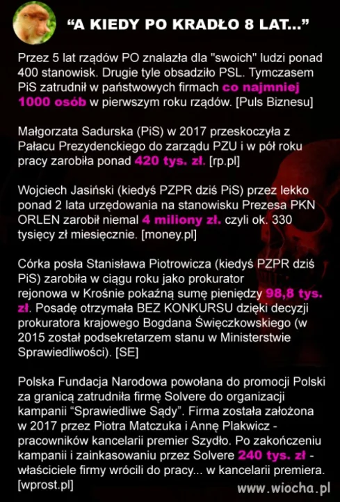 Myślałem, że PiS = PO