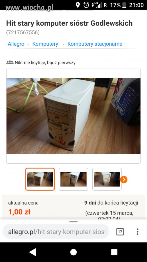 Znalezione na allegro 