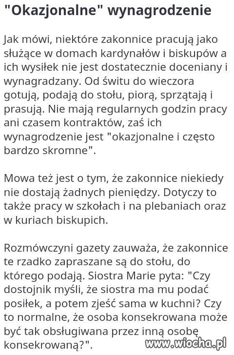 Czy ksiądz jest lepszy od zakonnicy?