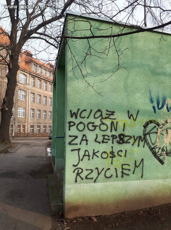 "Bo rzycie jest okrótne"