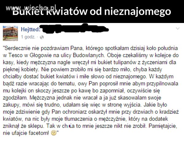 A ty chcesz kwiatuszka 8 marca?