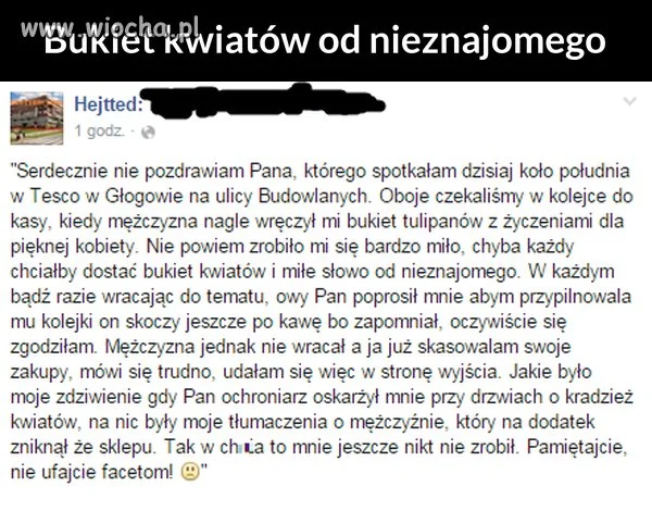 A ty chcesz kwiatuszka 8 marca?