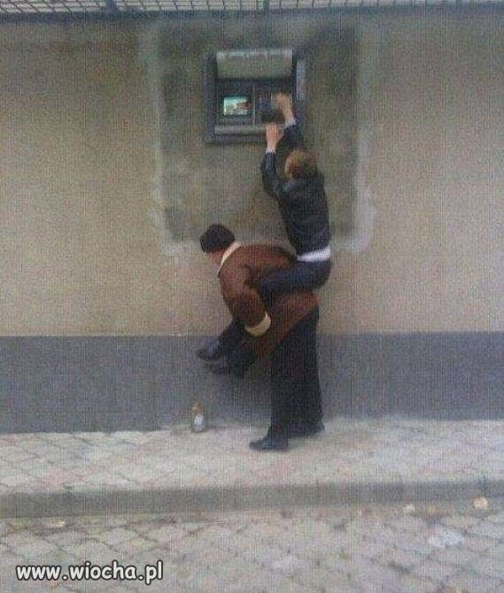 Bankomat już jest