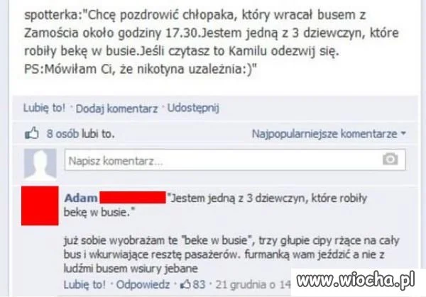 Adam pojechał