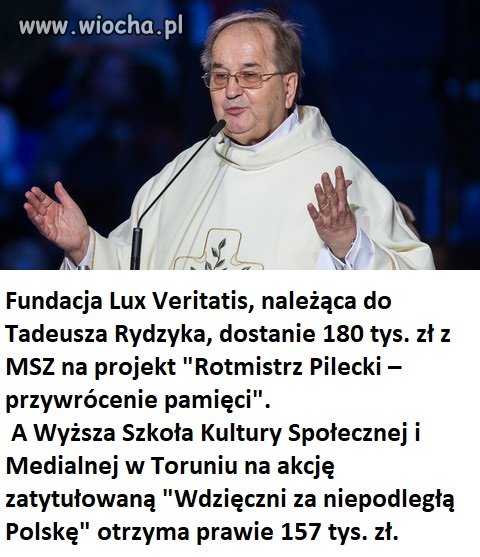 A kasa płynie, płynie, płynie...