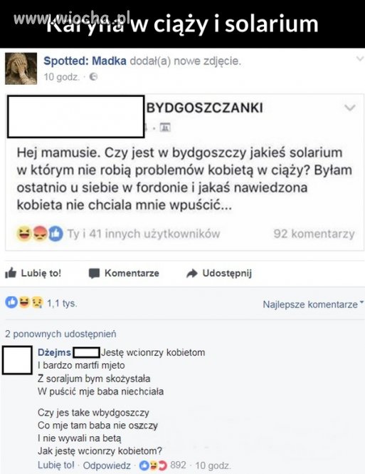 Brawa dla pani z solarium