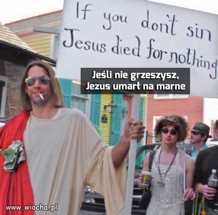 Uszanuj jego poświęcenie
