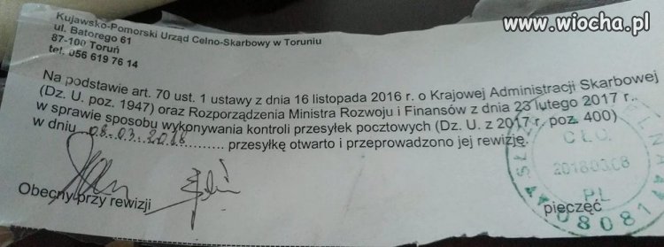 Teraz naczelnik będzie wiedział