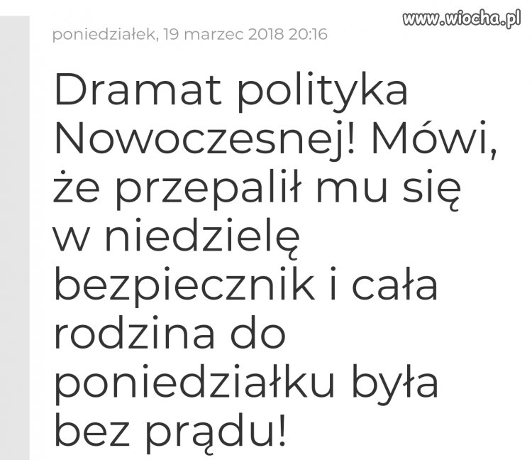 Niesłychane by mieć cały dom na jednym bezpieczniku