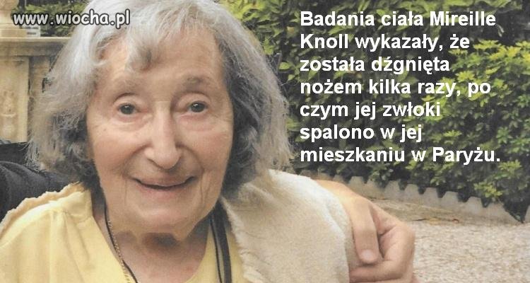 Mireille Knoll, zamordowana Żydówka we Francji
