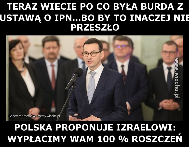 Po wizycie w Izraelu
