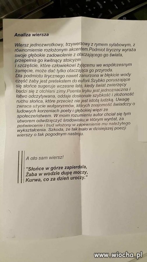 Poeta naszych czasów