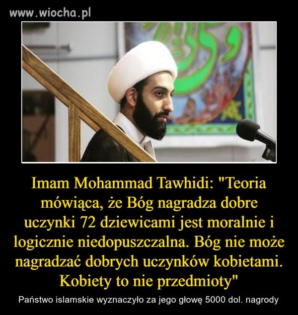 Państwo Islamskie wyznaczyło za jego głowę 5000$ nagrody.