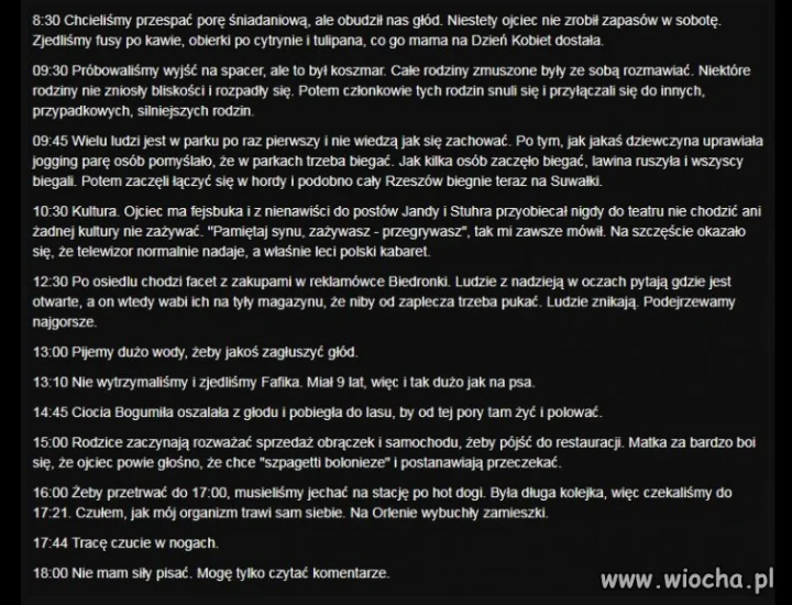 Dramat Ostatnich Godzin Niedzieli Od Handlu Wolnej