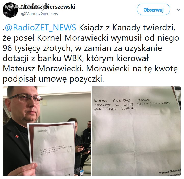 I teraz problem komu tu wierzyć...