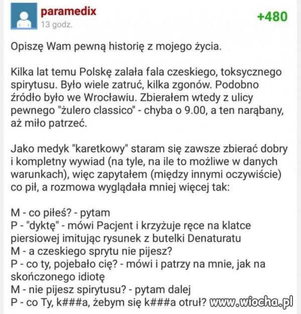 Żebym się ...otruł ?