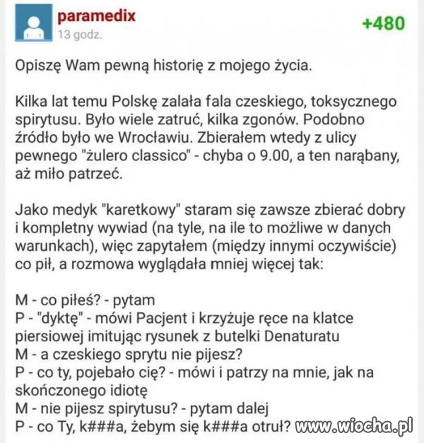 Żebym się ...otruł ?