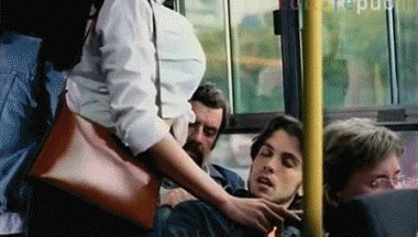 W autobusie ...