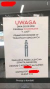 Może znajdzie się uczciwy znalazca?