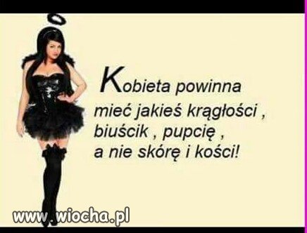 Kości to dla psa.
