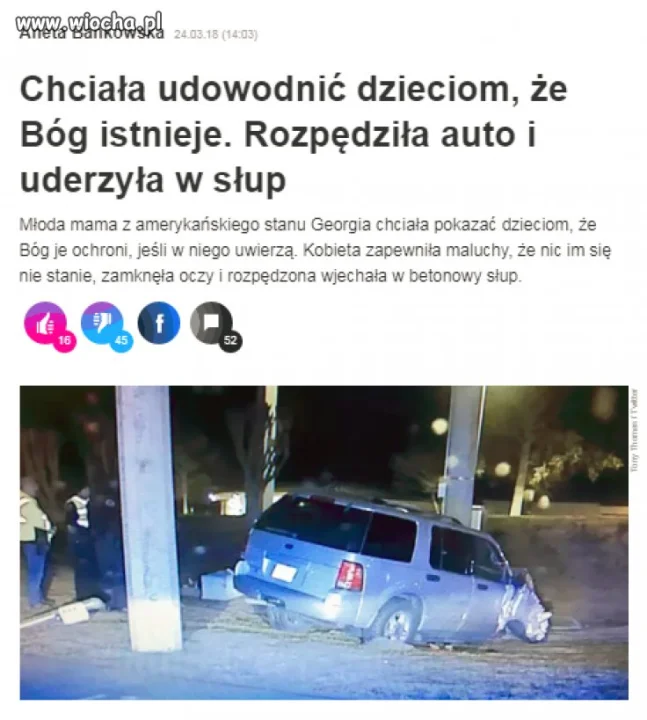 Wiara czyni czuba...